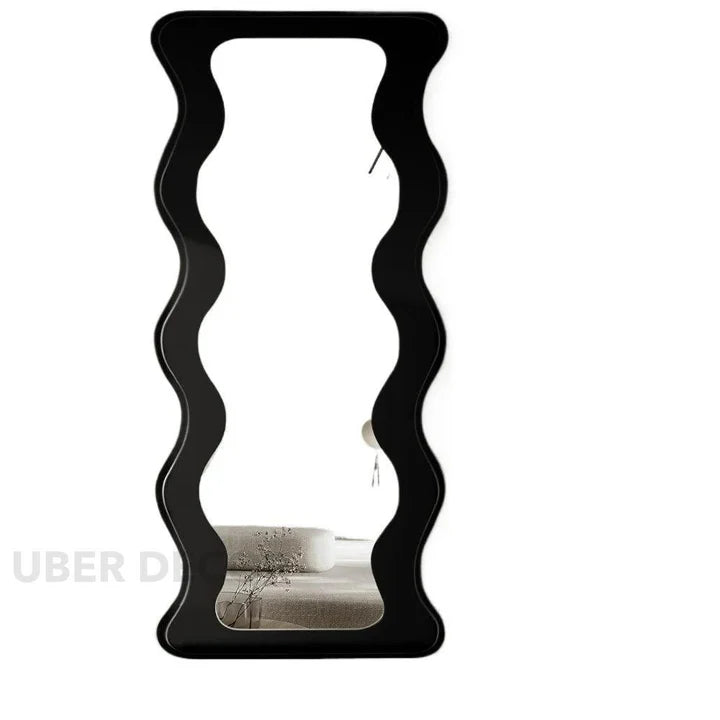 WOODLAND WAVE FULL LENGTH WOODEN MIRROR