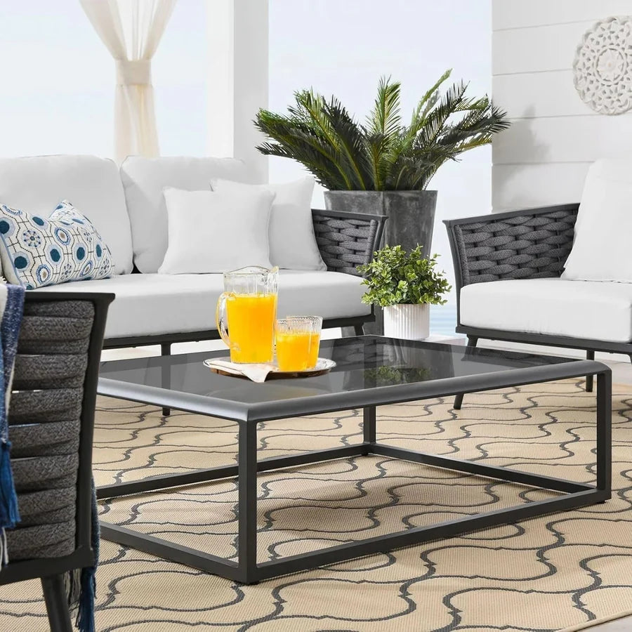 6-PIECE OUTDOOR ROPE SOFA SET