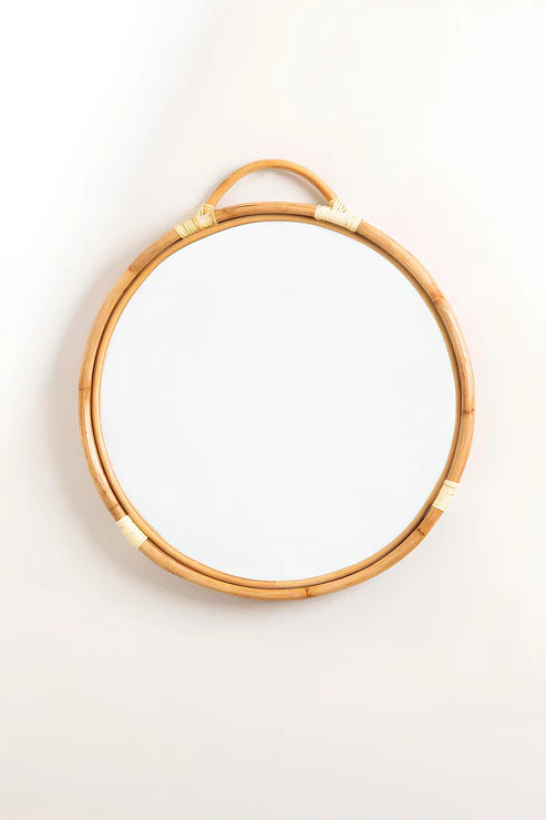 BAMBOO WALL MIRROR