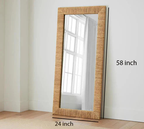 BAMBOO WALL MIRROR