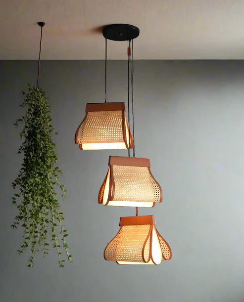 RATTAN HANGING LAMP