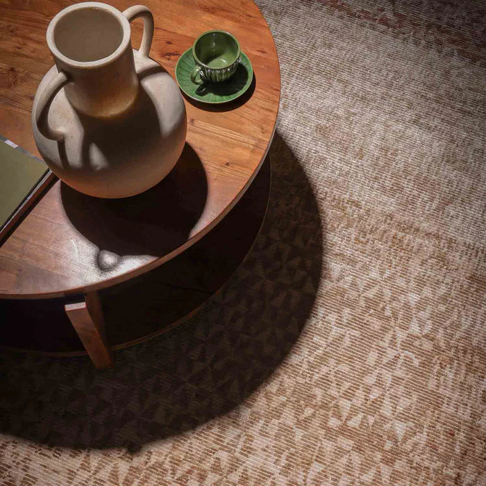 IGNATIUS HAND KNOTTED VISCOSE AND JUTE RUG