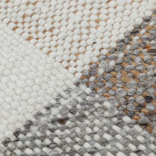 CHAND FLAT WEAVE WOOL AND JUTE DHURRIE