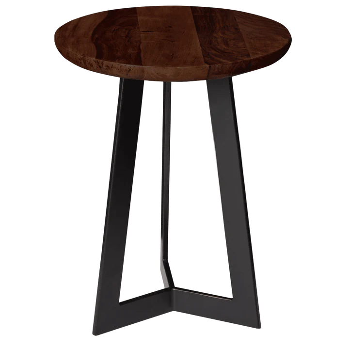 SOLID WOOD ZIG STOOL