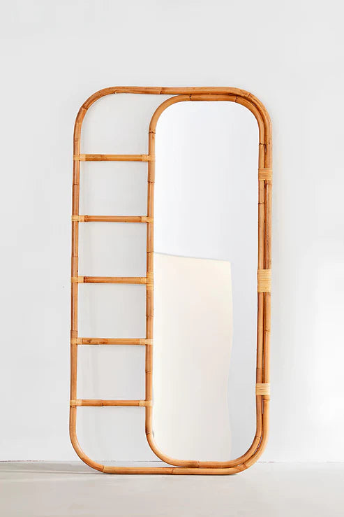 BAMBOO WALL MIRROR