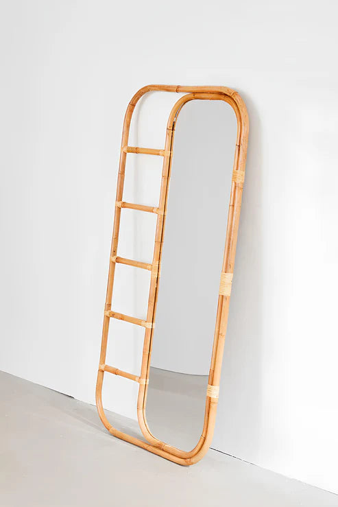BAMBOO WALL MIRROR