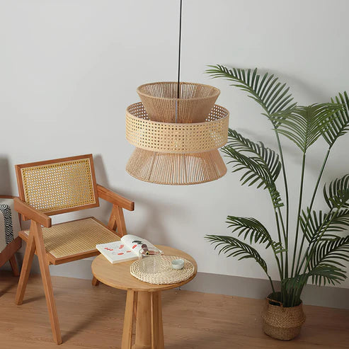 RATTAN HANGING LAMP