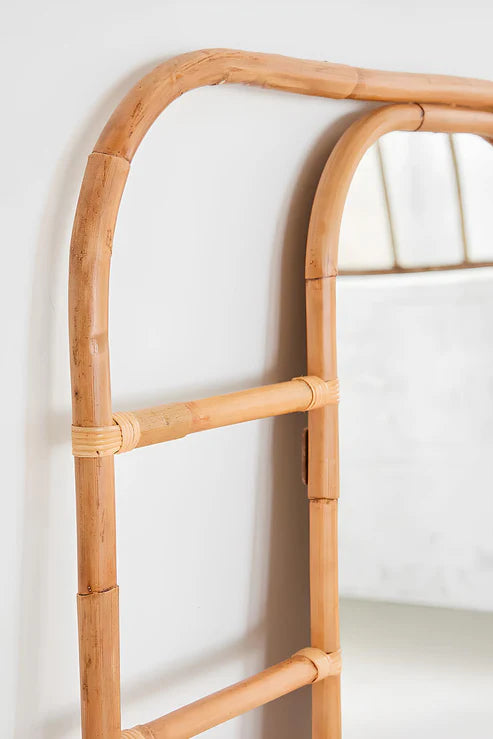 BAMBOO WALL MIRROR