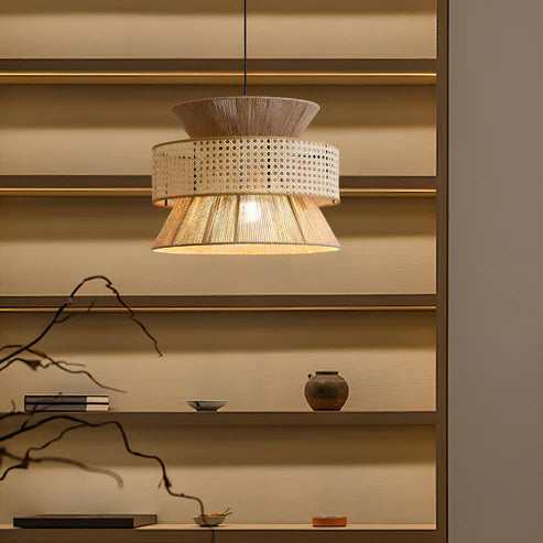 RATTAN HANGING LAMP