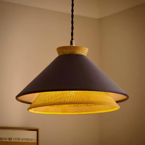 RATTAN HANGING LAMP