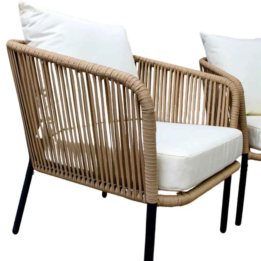 5-SEATER OUTDOOR ALL-WEATHER ROPE SOFA SET