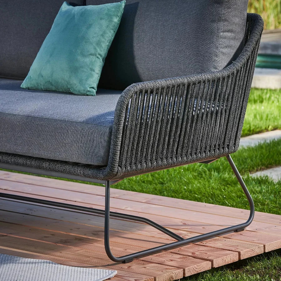 L-SHAPE OUTDOOR ROPE SOFA SET