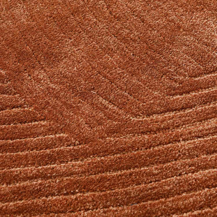 AMENHOTEP HAND TUFTED WOOLLEN AND VISCOSE RUG