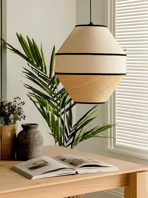 RATTAN HANGING LAMP