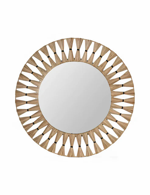 BAMBOO WALL MIRROR
