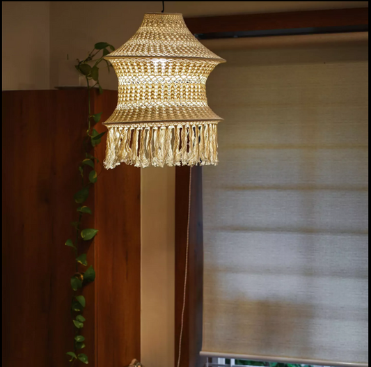 CROCHET HANDMADE CEILING LAMP