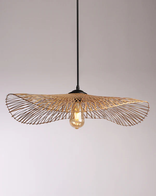 BAMBOO RATTAN PENDANT LAMPSHADE