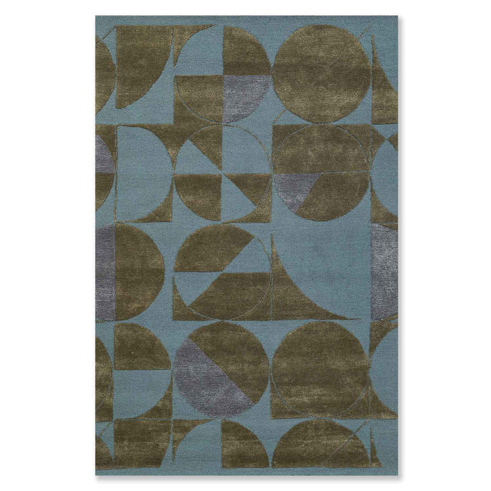 CEPOS HAND TUFTED WOOLLEN AND VISCOSE RUG