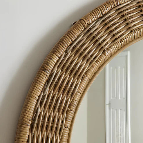 BAMBOO WALL MIRROR