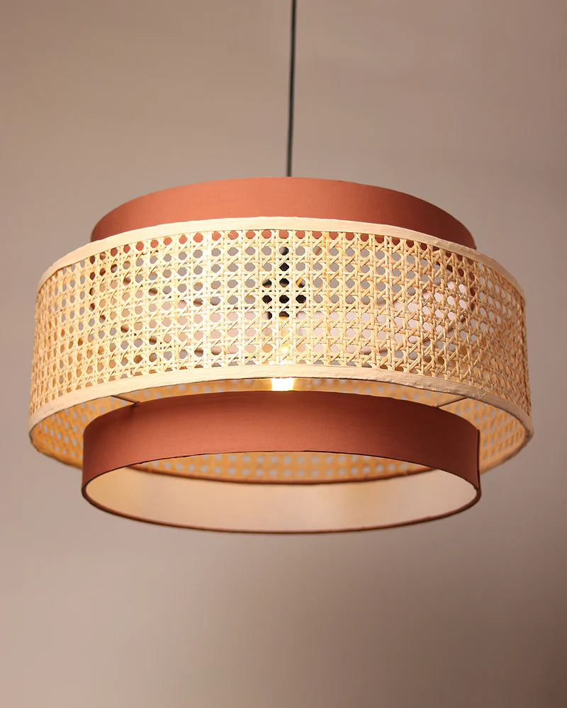 CANE WEBBING LAMP