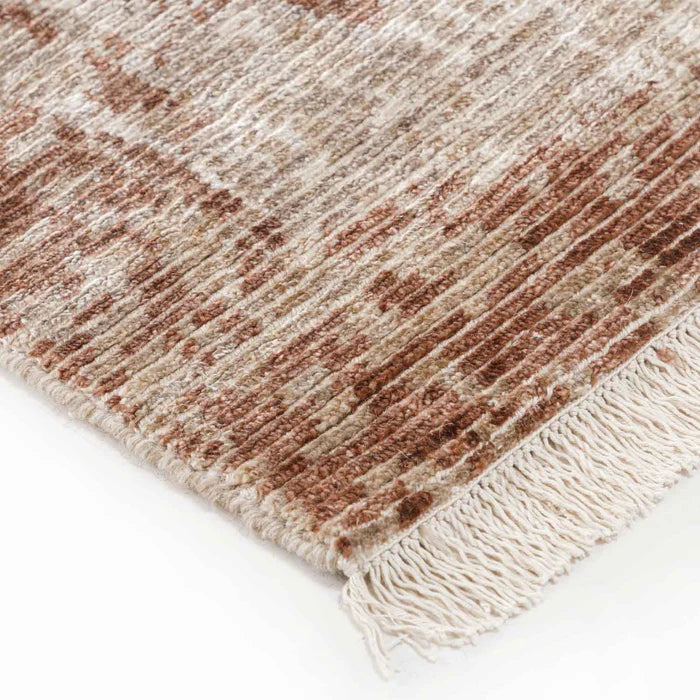 IGNATIUS HAND KNOTTED VISCOSE AND JUTE RUG