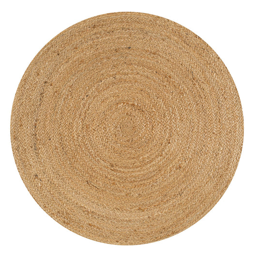 NATURAL JUTE BROWN RUG