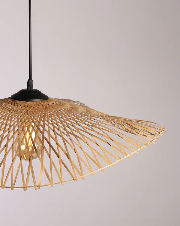 BAMBOO RATTAN PENDANT LAMPSHADE