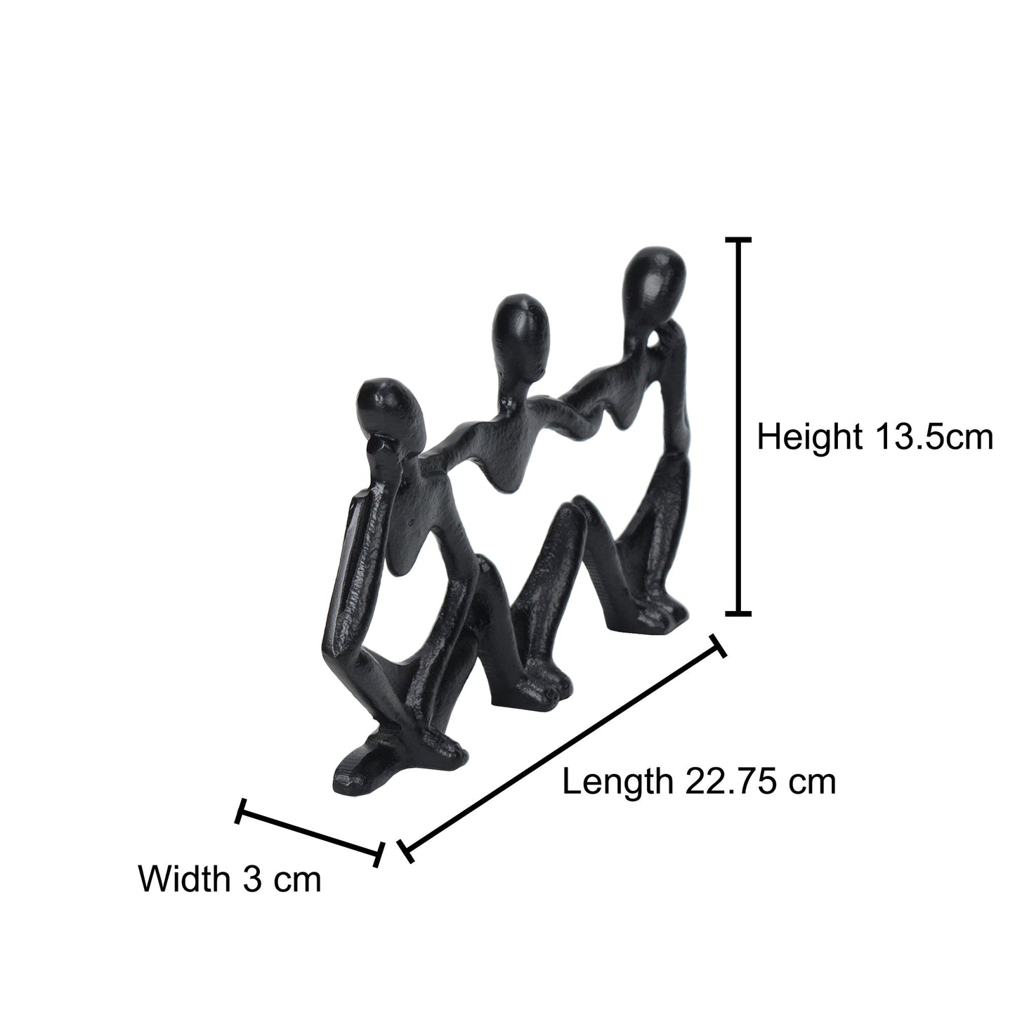 TRIPLE MAN VISION SCULPTURE
