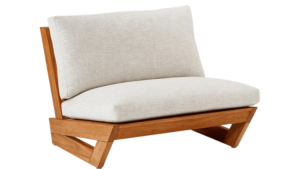 SOLID WOOD TEFFE EASY CHAIR