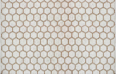 JUTE PATTERN AREA RUG
