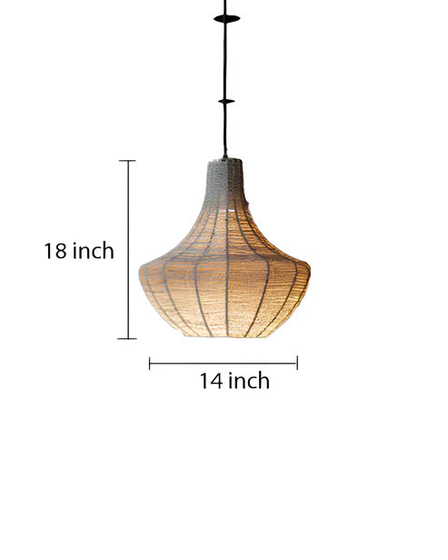 RATTAN HANGING LAMP