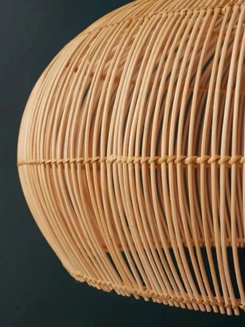 MACRAME BEIGE SINGLE PENDANT