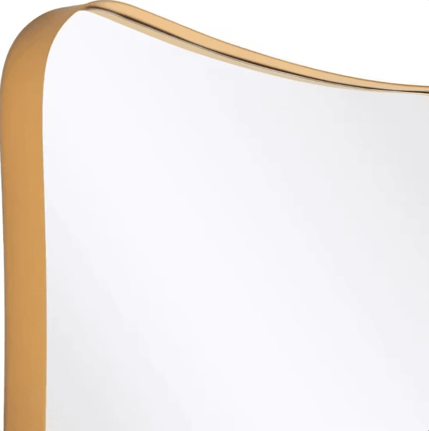 MODERN ABSTRACT IRREGULAR WALL MIRROR