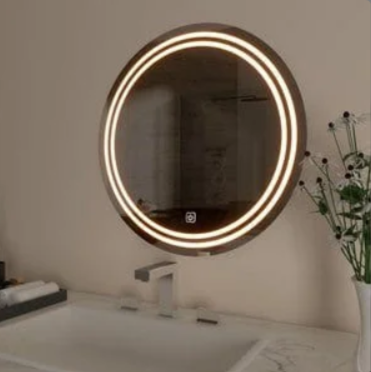 MODERN DESIGNED LED ROUND BATHROOM MIRROR