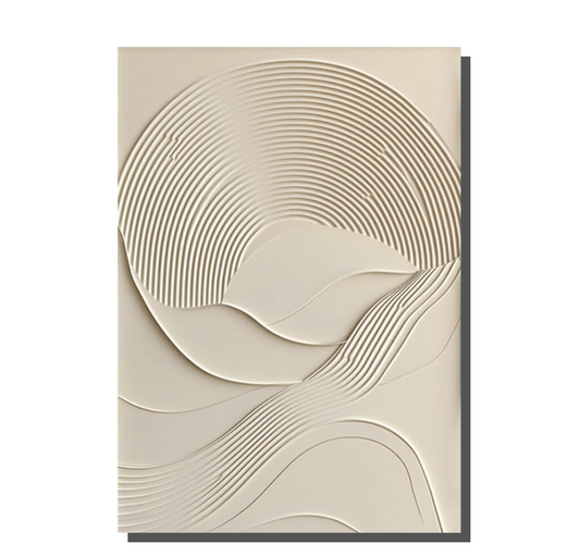 HARMONY WAVES TEXTURE WALL ART
