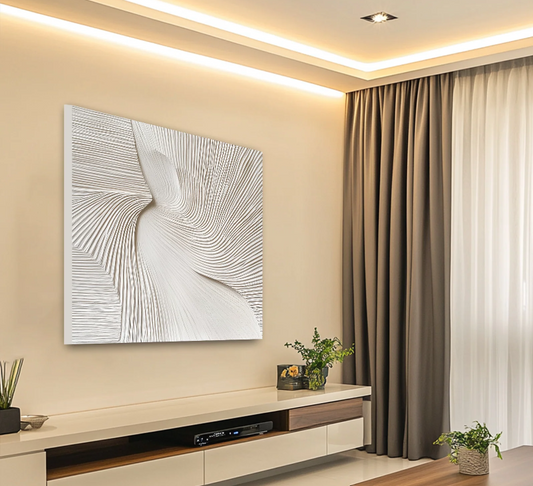 FLOWING MOTION TEXTURE WALL ART