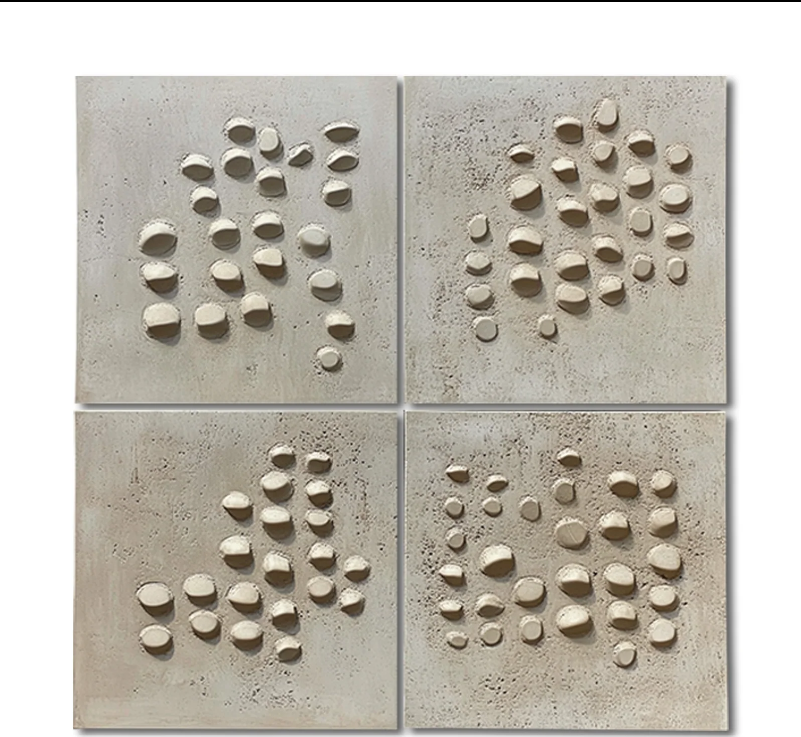 PEBBLE HARMONY 3D WALL ART SET