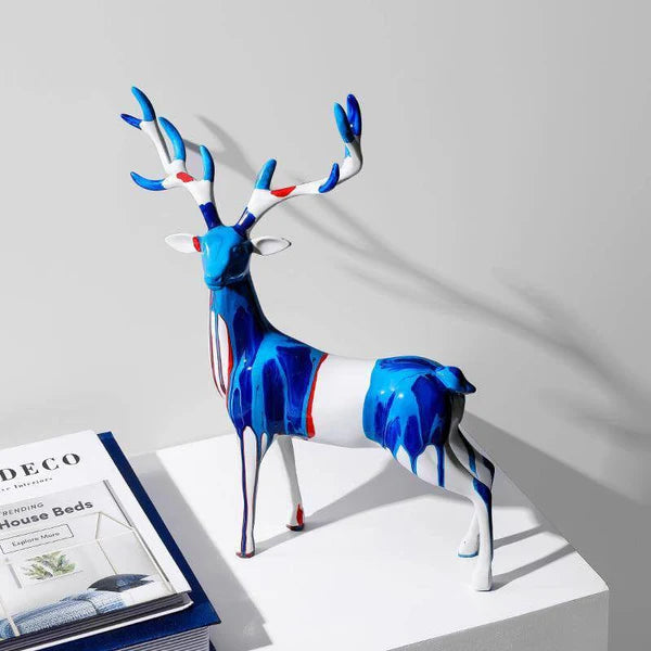 ANTLER DECORATIVE SCULPTURES, SET OF 2