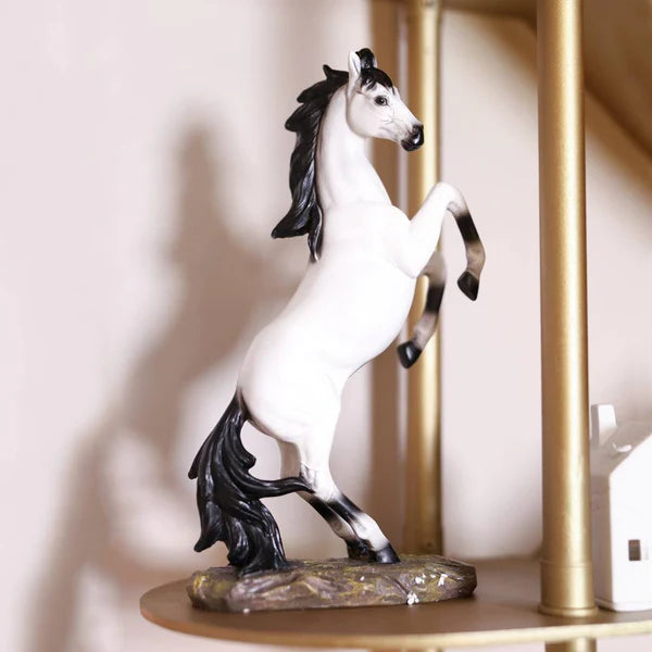 REARING HORSE DECORATIVE SCULPTURE