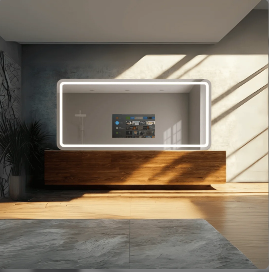 LUXURY ANDROID-POWERED LED MIRROR TV