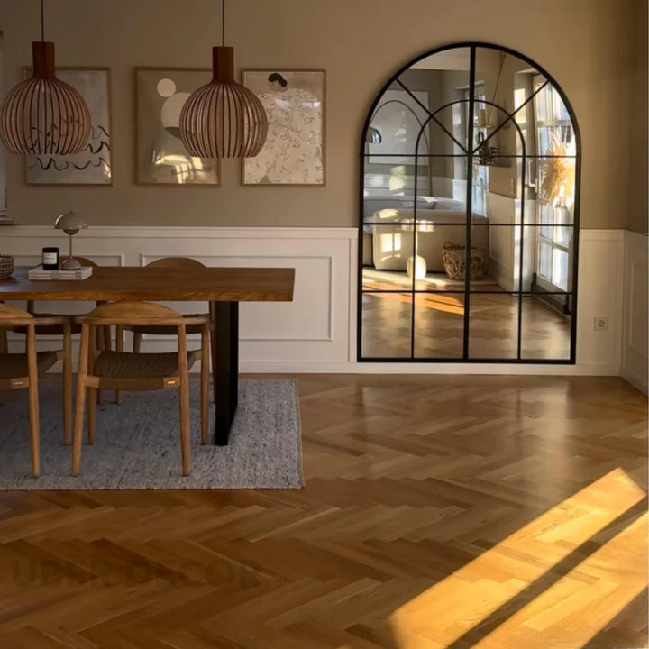 FRENCH ARCH OVERSIZED WINDOW STYLE MIRROR