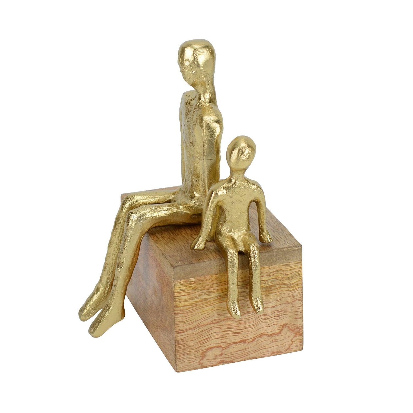 GENERATIONS EMBRACE GOLD FIGURINE