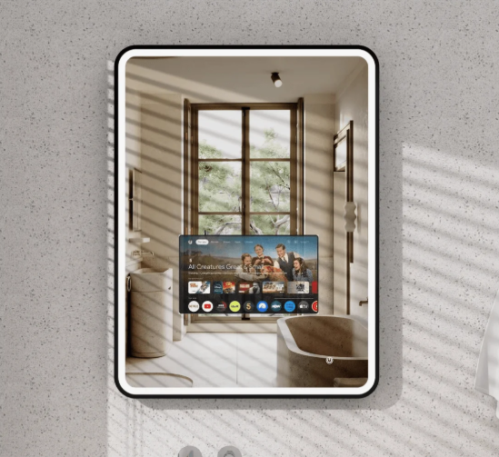 PREMIUM RECTANGLE LED MIRROR WITH ANDROID TV