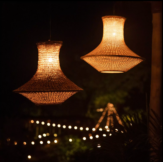 CROCHET HANDMADE CEILING LAMP
