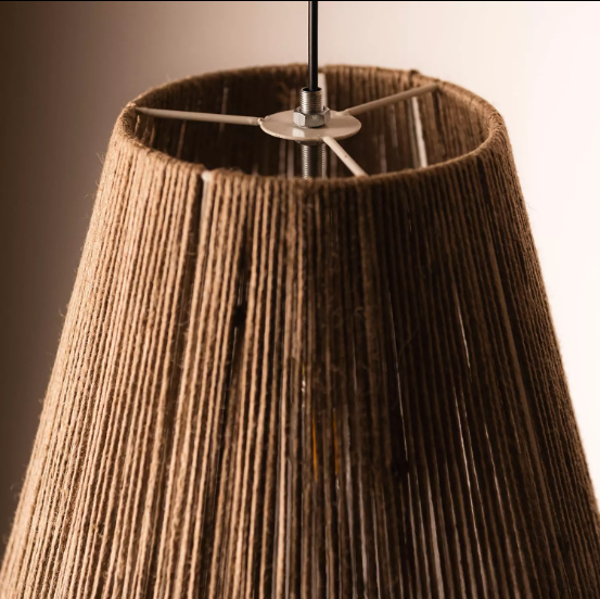 JUTE HANDMADE CEILING LAMP