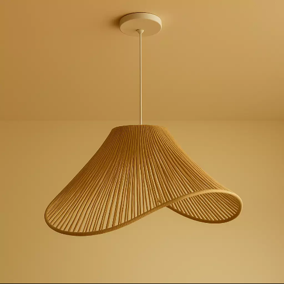 WAVEFORM JUTE PENDANT LAMP