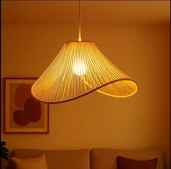 WAVEFORM JUTE PENDANT LAMP
