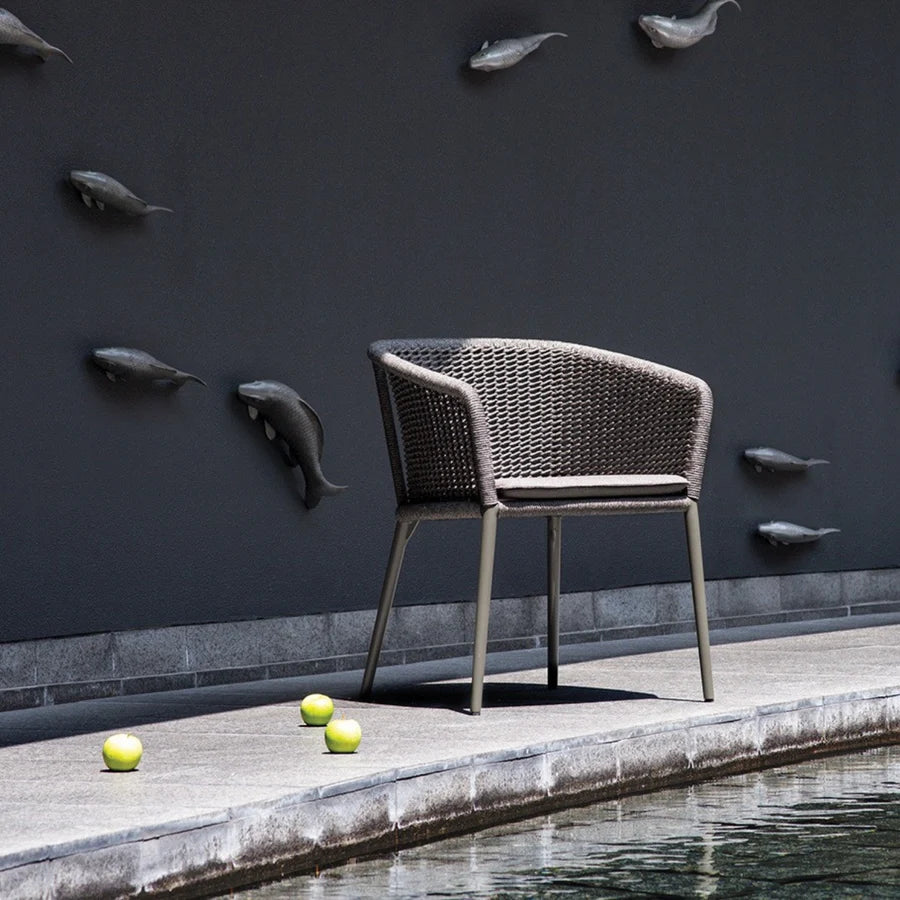 OUTDOOR ROPE 3-PIECE PATIO SET