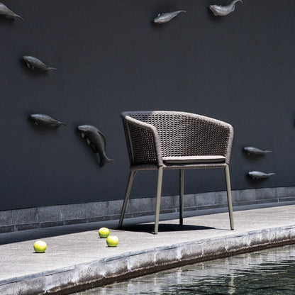 OUTDOOR ROPE 3-PIECE PATIO SET