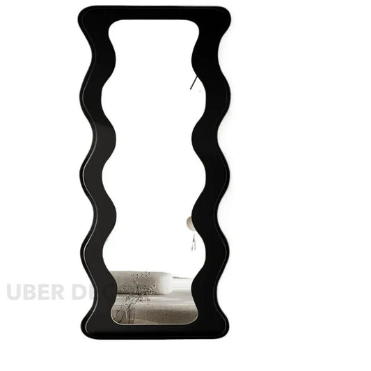 WOODLAND WAVE FULL LENGTH WOODEN MIRROR